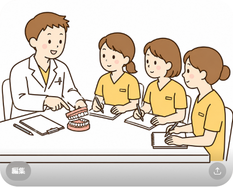 歯科衛生士学校の学生との対話