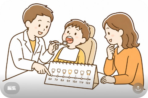 永久歯に交換する時期
